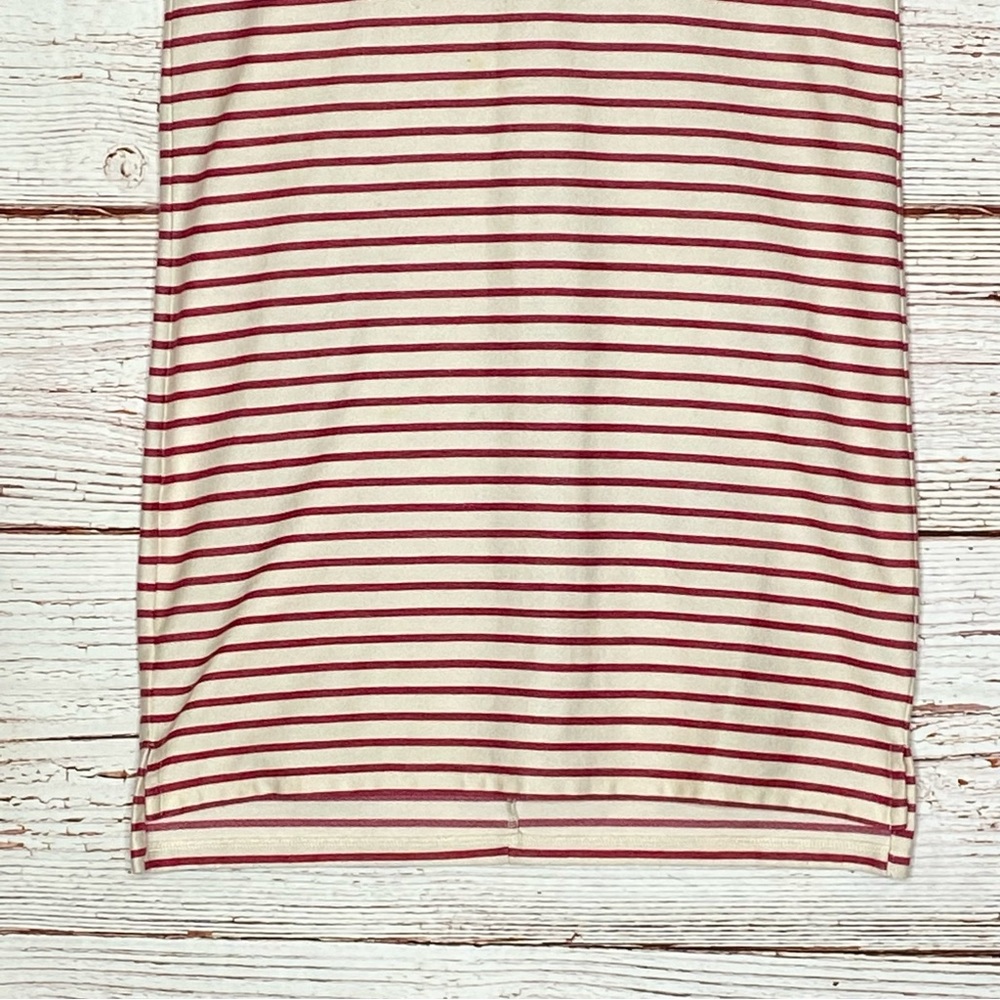 Madewell Striped Vacances Dress Red and White Sz XXS - Picture 9 of 16